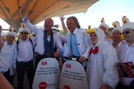 Impressionen vom „Höhner – Fest“ und „Erdmöbel“ –  mit dem „Silent Kranhaus Konzert“