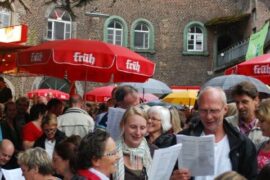 Full House beim Singenden Biergarten, beim #SommerKöln – im Fort X !