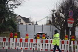 Impressionen vom Hochwasser in Köln Rodenkirchen