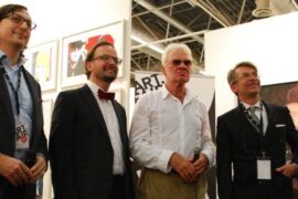 15 Minutes of fame ….auf der ART.FAIR mit Burkhard Driest