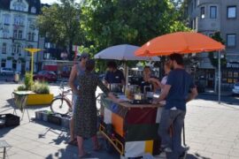 Über den Tellerrand Koeln und #smartcitydb kochen am Mülheimer Bahnhof