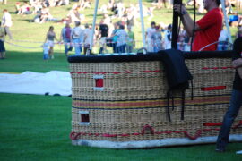 Ballon Festival ohne Ballons