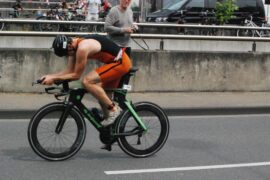 Impressionen vom Rheinauhafen Triathlon, in  Köln, am  28. Juni 2015