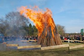 Das Osterfeuer im Kölner Süden 2019