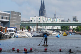 2. Rheinauhafen Triathlon, bei gutem Wetter in Köln! Impressionen!