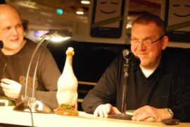 Erwin Mord& Ente – Lesung in der Mayerschen in Köln mit Thomas Krüger und Dietmar Bär.